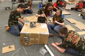 Crest Middle team named robotics champion