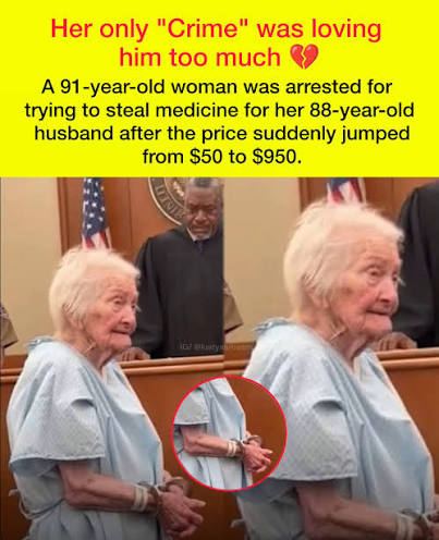 💔 At 91, Helen Never Imagined Facing Criminal Charges | Elderly Woman  Risks Everything to Save Her Husband's Life 🥺 After 65 years of marriage,  Helen was forced into an impossible choice