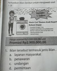 Jun 09, 2020 · download soal kelas 5 mata pelajaran lainnya. Contoh Soal Bahasa Indonesia Tentang Iklan Kelas 5 Sd Cara Golden