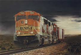 Pin By Edward Pupek On Railroad And Trains Art Railroad Art Train Art Railroad Pictures