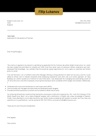 Job application cover letter tips. Foreman Cover Letter Sample Kickresume