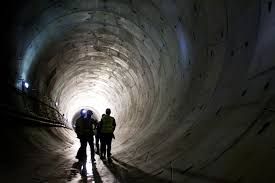 Image result for two tunnels in the sewers one is hight than the other