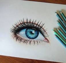 Aqua Blue Eye Drawing Eye Drawing Eye Art Eye Painting