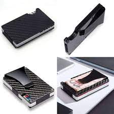 The card holder, which measures 1/8 inches b 4 1/16 inches by 1/8 inches, employs rfid technology and it is super thin. Rfid Wallet Australia Carbon Fiber With Card Holder Apusworld Com Au