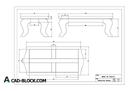 One line drawing coffee and hand writing on paper. Cad Coffee Table Dwg Free Cad Blocks