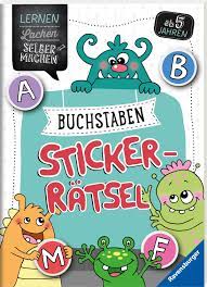 Buchstaben Sticker Ratsel Lernen Lachen Selbermachen Amazon De Jebautzke Kirstin Penner Angelika Bucher