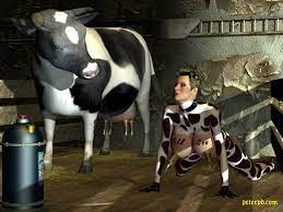 human cow at XXX 3D Porn