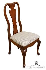 Thomasville Furniture Collectors Cherry Queen Anne Style Dining Side Chair 10121 831 Side Chairs Dining Thomasville Furniture Dining Chairs