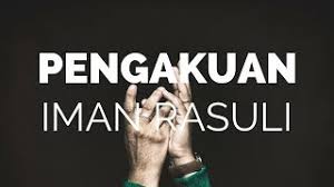 Terbukti dari bagian pertama dimana umat katolik diminta untuk mengucapkan: Akufuzziblog Doa Aku Percaya Dalam Bahasa Batak