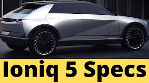 The ioniq 5 (stylized as ioniq 5) is an electric compact crossover suv produced by hyundai. Hyundai Site Reveals 2021 Ioniq 5 Ev Specs Youtube