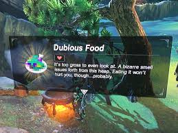 This guide and walkthrough will show you everything you need to know from the locations and solutions for how to find the recital at warbler's nest shrine quest. Zelda Breath Of The Wild Dinner With Salmon Meuniere Seafood Rice Balls Dubious Food And Egg Pudding Album On Imgur