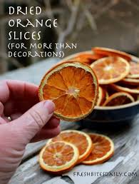 Repeat this for each wheel to cut them all into even slices. Dried Orange Slices How To Make And Use Them For More Than Just Decorations Fresh Bites Daily