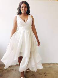 Nolita Dress Dresses Hi Low Wedding Dress Simple White Dress