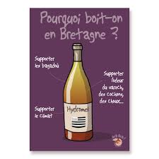Och Och Hydromel Carte Postale Humour Bretagne Bretagne Humour Breton