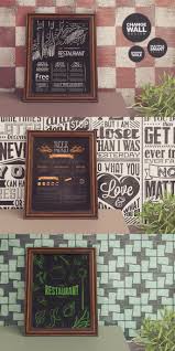 Chalkboard Restaurant Mockup By Smartdesigns Eu On Envato Elements In 2020 Chalkboard Restaurant Restaurant Mockup Design