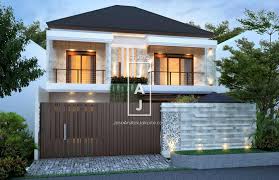 Desain rumah bali yang satu ini juga bisa anda coba. Desain Rumah 2 Lantai Luas Bangunan 374 M2 Style Bali Modern Bp Dirga Di Jakarta Jasa Arsitek Jakarta