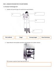 Faktor yang mempengaruhi pertumbuhan mikroorganisma kaji pernyataan berikut. Bab 1 Langkah Keselamatan Di Dalam Makmal Worksheet