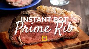 I love a good prime rib roast. Reverse Sear Instant Pot Prime Rib Youtube