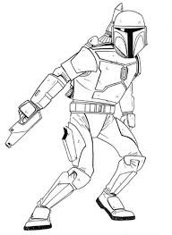 The mandalorian coloring sheets free to print (image info: Pin On Star Wars