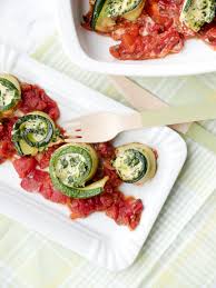 Schnelles Rezept Fur Low Carb Zucchini Cannelloni Mit Ricotta Spinat Rezept Rezepte Ricotta Gesunde Rezepte