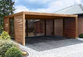 The Perfect Combination Of Strength And Flexibility The Flat Roof Carport Designs Carport Garage Carport Makeover