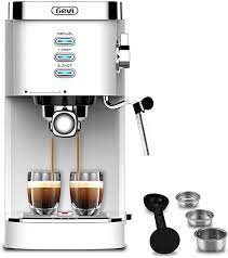 amazon com gevi espresso machines 20 bar fast heating automatic cappuccino coffee maker with foaming milk froth cappuccino coffee maker frother wand milk foam