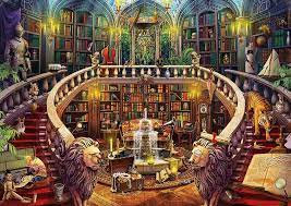 Easy, intermediate, difficult, pro and epic. Enigmatic Antique Library 500pc Mystery Jigsaw Puzzle By Educa In 2021 Ratsel Puzzle Ratsel Bibliothek