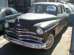 50 Plymouth Special Deluxe Plymouth 1950 Special