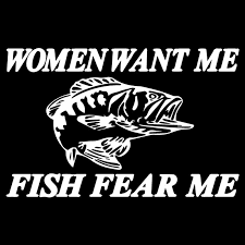 Women fear me, fish want me. Women Want Me Fish Are Afraid Of Me Car Decoration Personalized Pvc Car Window Waterproof Sticker Black White 15cm 10cm Car Stickers Aliexpress