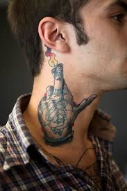 Neck Tattoos Designs For Men Neck Tattoo Neck Tattoo For Guys Tattoo Designs Men