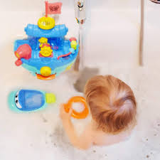 You can even make up your own. Pirate Ship Bath Toys For Toddlers 2 3 4 Years Old Baby Bath Tub Waterfall Floating Toy Boat To Wall With Suction Cup Scoop Shower Bath Time Water Easter Game In Bathroom