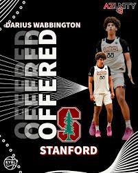 Arizona Unity | Congrats to 2027 F Darius Wabbington on his most recent offer from @stanfordmbb #THEBrotherhood #nikebasketball #alwaysUS | Instagram