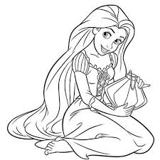 Coloriage Princesse Raiponce A Colorier Dessin A Imprimer Rapunzel Coloring Pages Disney Princess Coloring Pages Princess Coloring Pages
