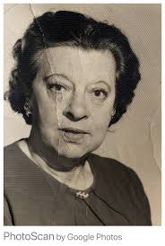 This is Helen, who was custodian at Madison in the early 1960s. She was  very special to me because she was so kind and interested, even when we  were up to no