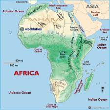 The sahara, the sahel, the ethiopian highlands, the savanna, the swahili coast, the rain forest, the african great lakes, and southern africa. 11 Africa Ideas Africa Geography Africa Map