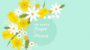 March 2018 Spring Flower Calendar Wallpaper Sarah Hearts
