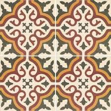 Don't toss your tiled dreams aside before reading this painted floor tutorial! Abbey Whitby Floor Tile From Fired Earth For Porch Floor Tiles Tile Floor Porch Flooring