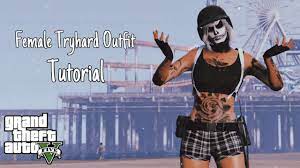 Tryhard outfits baddie gta 5 female outfits. Gta 5 Female Tryhard Outfit Tutorial Youtube