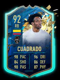 If you're rocking a premier league backline, consider going with tots ederson or. Juan Cuadrado Tots Fifa