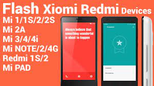 You can use any of the following version of xiaomi flash tool to flash the firmware. Flash Xiaomi Mi Devices Rom Fastboot Method Redmi Note 4g 1s 2 Mi 1 1s 2s 2a Youtube