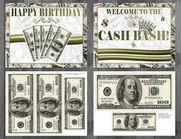 Money Theme Printable Party Supplies Etsy In 2021 Party Printables Boy First Birthday Happy Birthday Decor