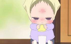 Ryuu keeps kotaro from falling back as he politely asks the person in the bunny costume to give one to his brother. Kotaro Gakuen Babysitters Gif Kotaro Gakuenbabysitters Schoolbabysitter Discover Share Gifs