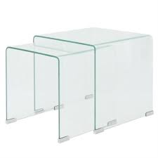 Lot de 2 tables à café gigognes avec plateaux amovibles. Ensemble De Tables Gigognes 2 Pieces Verre Trempe Transparent Achat Vente Table Basse Ensemble De Tables Gigognes 2 Soldes Sur Cdiscount Des Le 20 Janvier Cdiscount