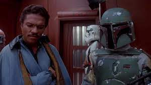 Just Love The Intensity Of The Piercing Glare Lando Gives Fett While Han Is Being Torturedhttps I Redd I Star Wars Pictures Classic Star Wars Star Wars Movie