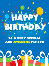 Birthday Card For Coworker Friend Presents Balloons Happy Birthday Card Birthday Greeting Cards By Davia Happy Birthday Cards Happy Birthday Love Birthday Greeting Cards