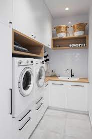 Best Laundry Rooms Hacks Giving Affordable Style Updates Shairoom Com Modern Laundry Rooms Laundry In Bathroom Laundry Room Design