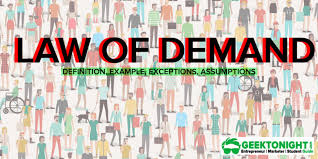 What Is Law Of Demand Example Exceptions Assumptions In 2020 Law Of Demand What Is Economics What Is Law