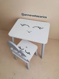 Kampanyali Urun Anne Ve Tasarim Bulut Masa Sandalye Takimi 2 6 Yas Anne Ve Tasarim 2020 Tasarim Sandalye Sanat Ve Elisleri
