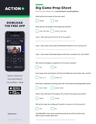 The 7 Best Super Bowl Party Games Prop Sheet Squares More Ways To Bet With Your Friends The Action Network This prop is an annual favorite but had to be pulled by books after it was blown up on saturday by a reporter who recorded jazmine sullivan and. the 7 best super bowl party games prop