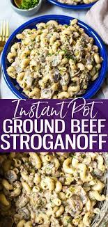 Instant Pot Beef Stroganoff - Eating Instantly Recipe Pot Recipes Easy Easy Instant Pot Recipes Beef Dinner
